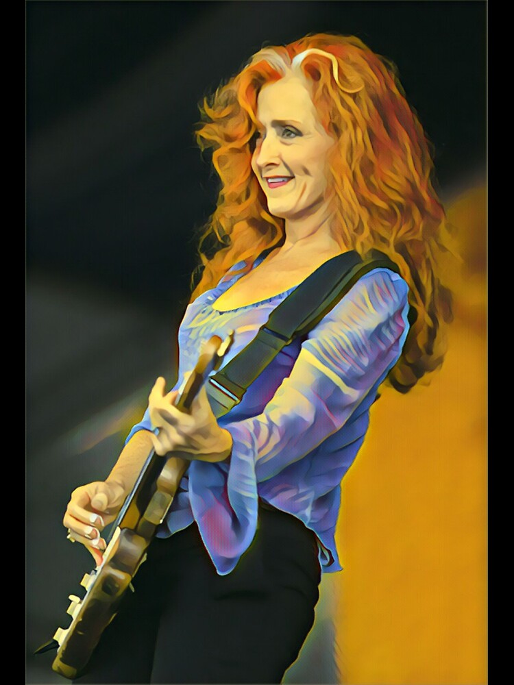 Bonnie Raitt Playing Guitar Shirt