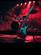 Smoky Groove Metal Atmosphere - Dark Stage Design Shirt
