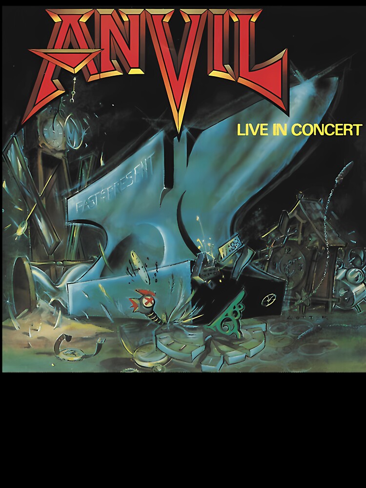 Anvil - Past And Present Live In Concert Album 1989 844 Shirt