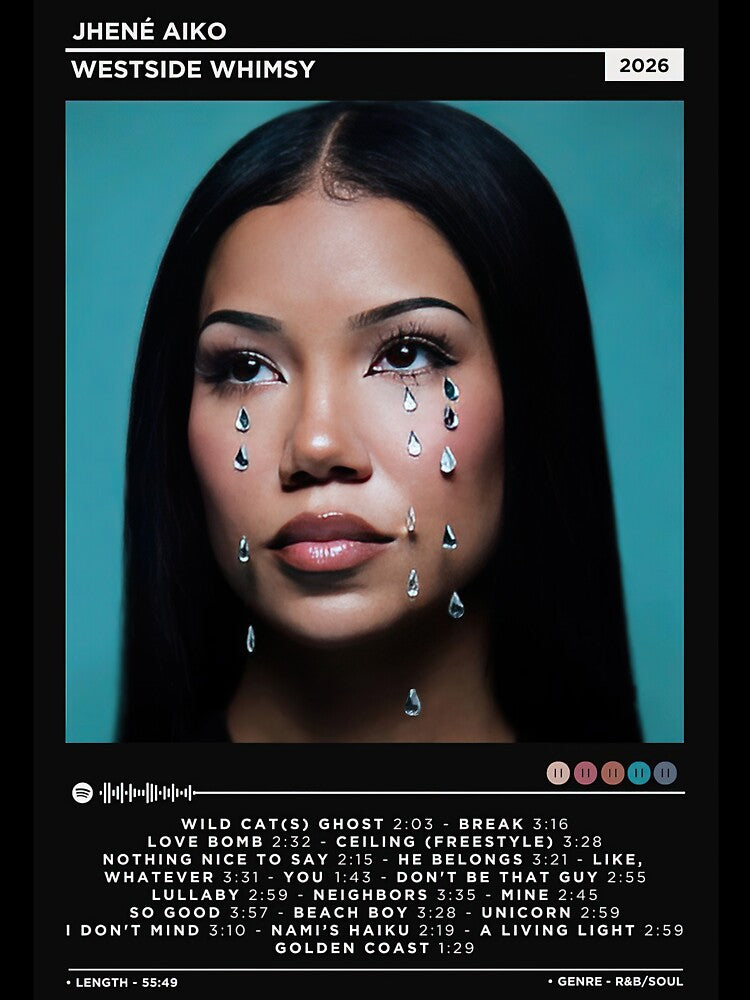 Minimalist Jhené Aiko Westside Whimsy 2026 R&B Shirt