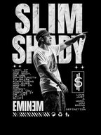 Eminem Slim Shady Vintage Rap God Hip Hop Graphic Streetwear Shirt