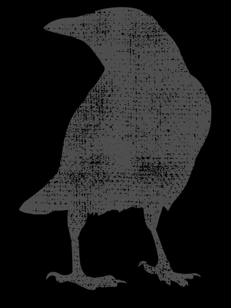 Vintage Raven Bird Country Silhouette Shirt