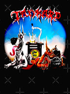 Crossover Thrash Band With Background Sky Shirt
