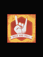 Born To Be Rock Star Hand Shirt