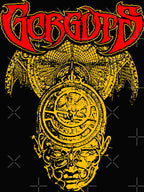 Death Metal With Red Typography Band Music Shirt