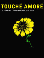 Flower Yellow With Typography Post Hardcore Shirt
