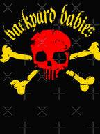 Red Head Skull With Yellow Bones Rare Symbol Shirt