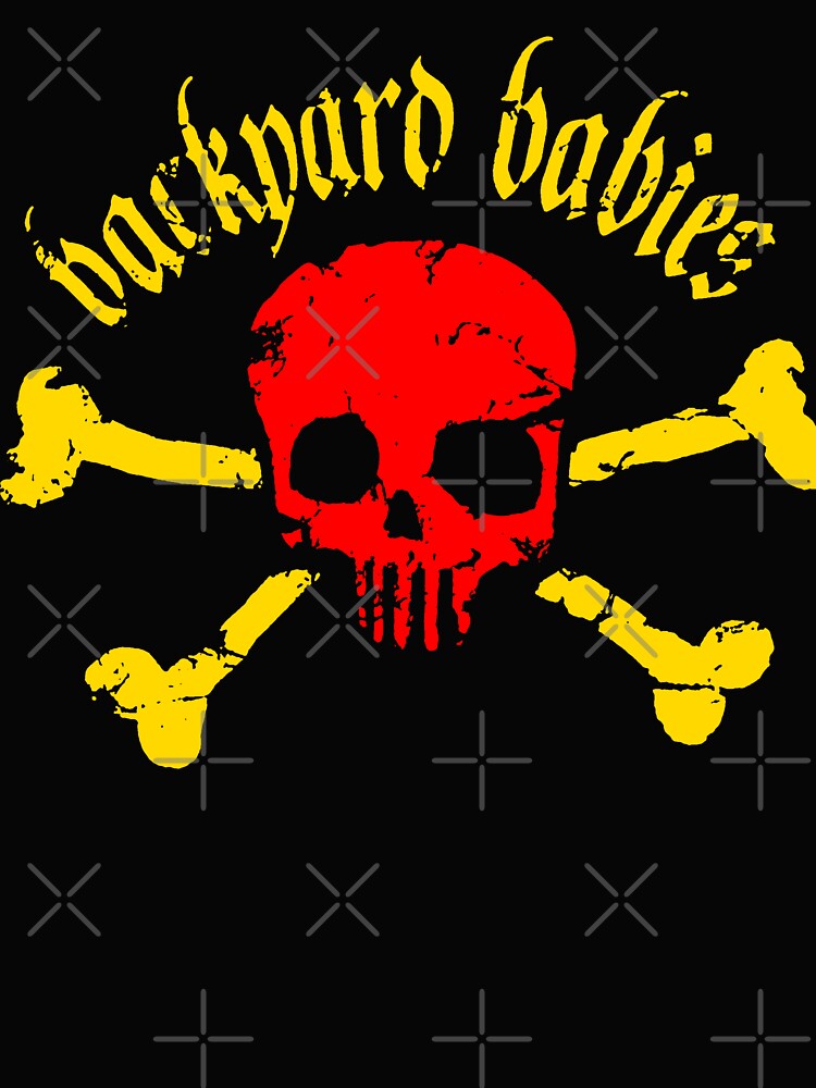Red Head Skull With Yellow Bones Rare Symbol Shirt