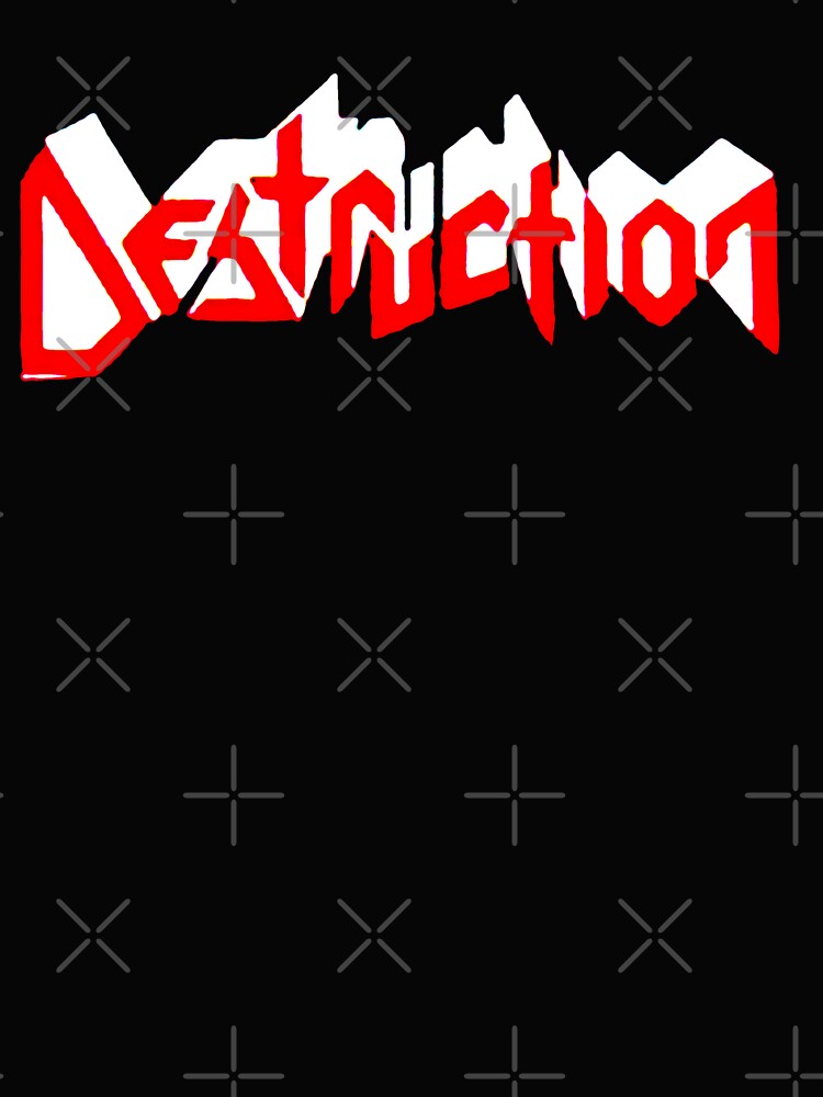 Typography Band Heavy Metal Shirt