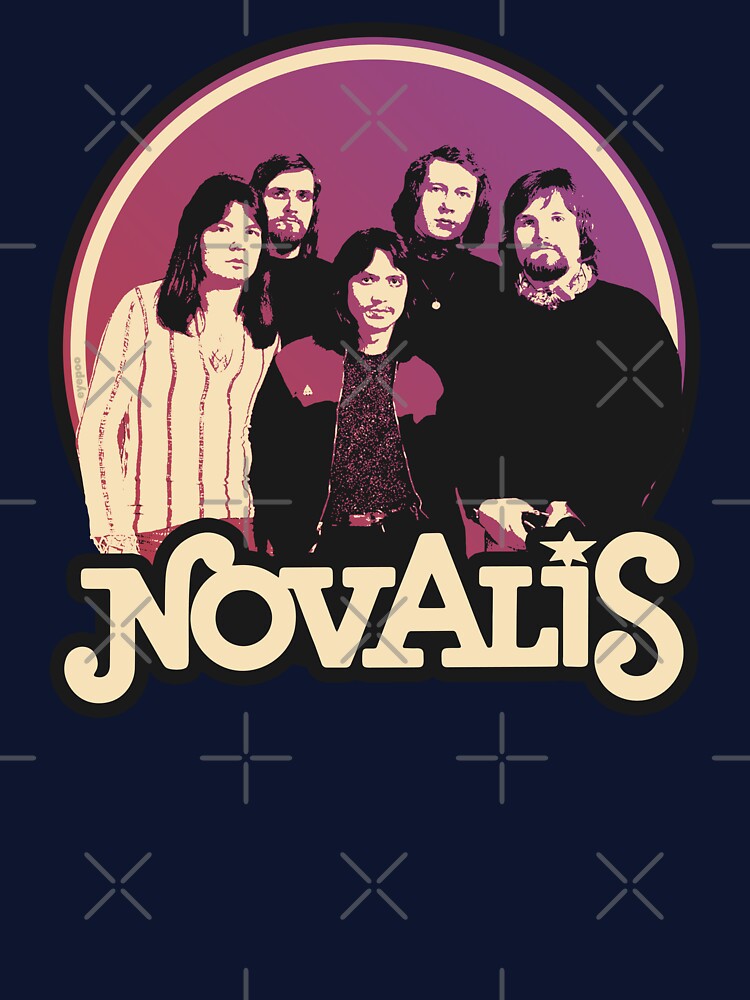 Novalis 70s Krautrock Band Shirt