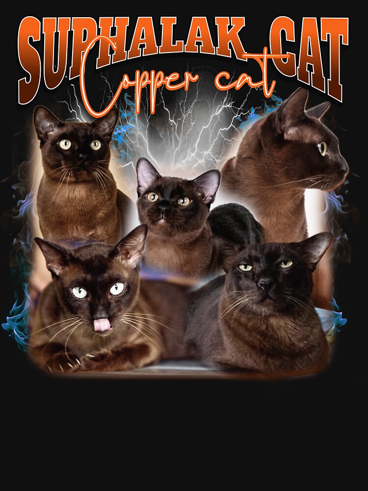 90s Bootleg Suphalak Thai Copper Cat Retro Shirt