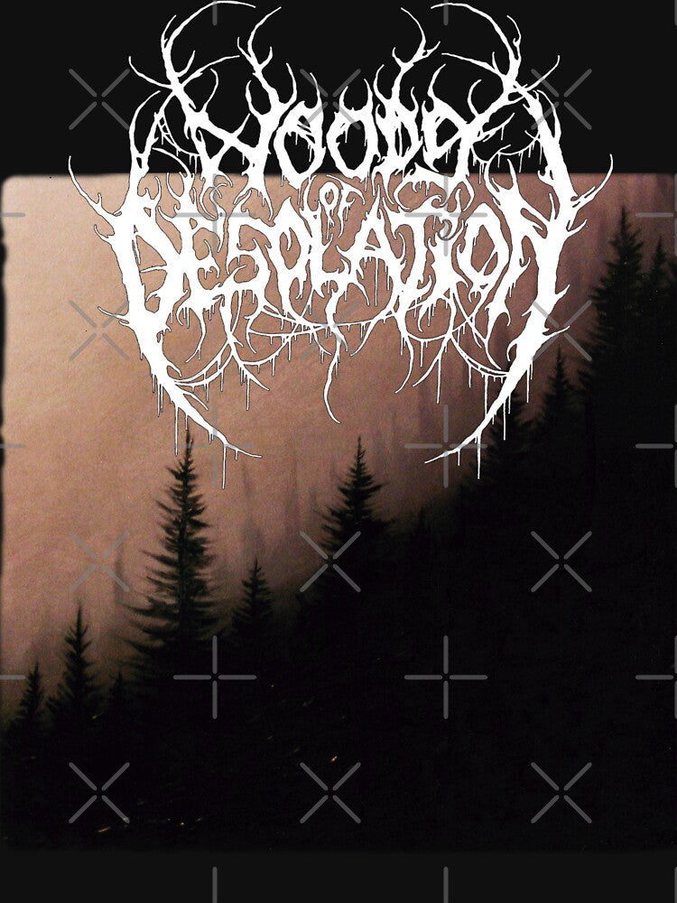 Woods Of Desolation - Torn Beyond Reason - Black Metal Shirt