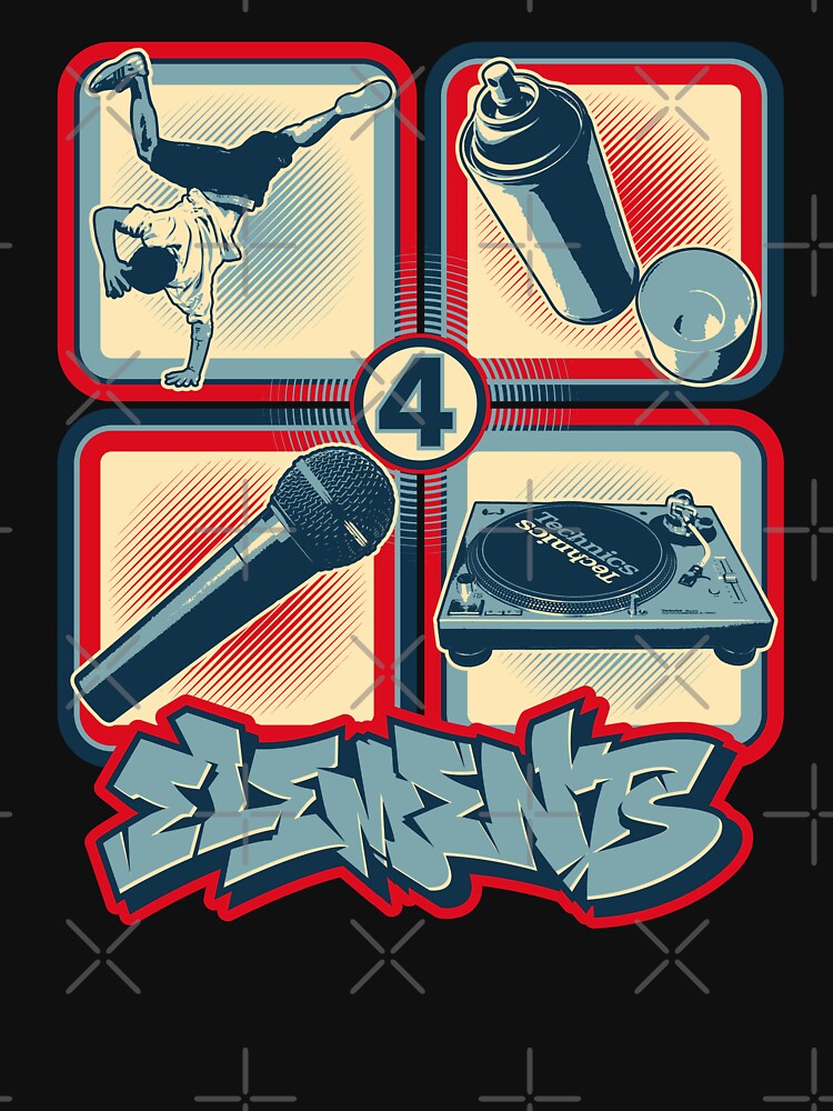 4 Elements Of Hip Hop Shirt