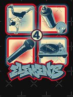 4 Elements Of Hip Hop Shirt