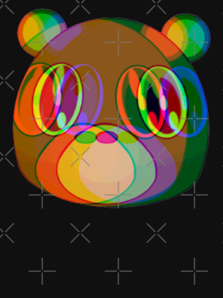 Graduation Bear Glitch Shirt