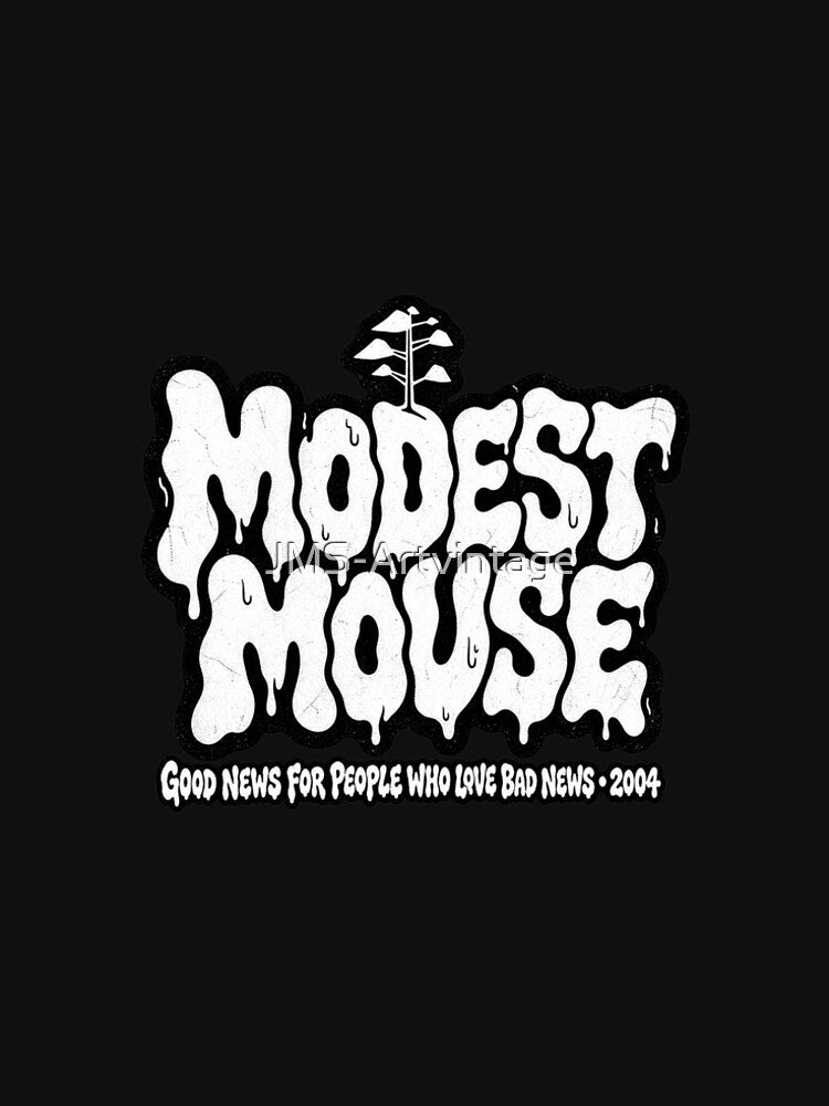 Modest Mouse Good News Drip Graffiti Indie Rock Fan Art Shirt