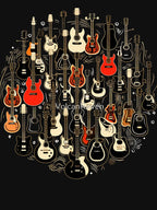 World Of Guitars Music Lover Shirt