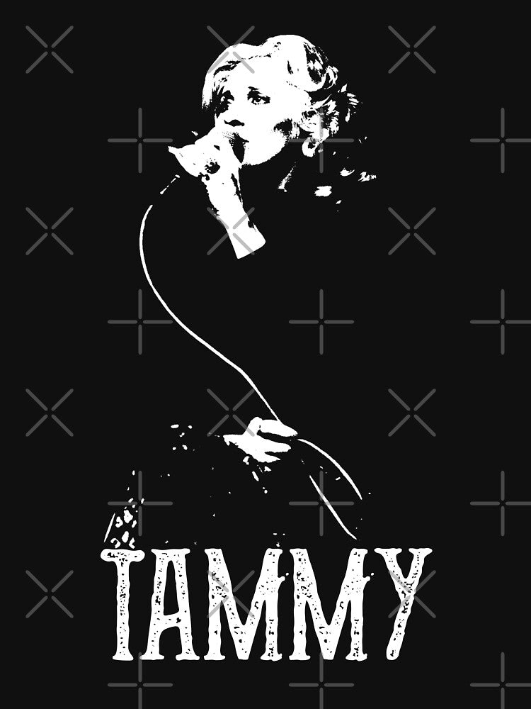 Tammy - White Stencil Shirt