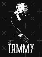 Tammy - White Stencil Shirt