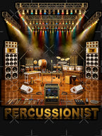For The Love Of Percussion Diverse Instruments In A Heartbeat Design Shirt