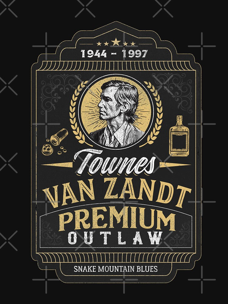 Townes Van Zandt Outlaw Shirt