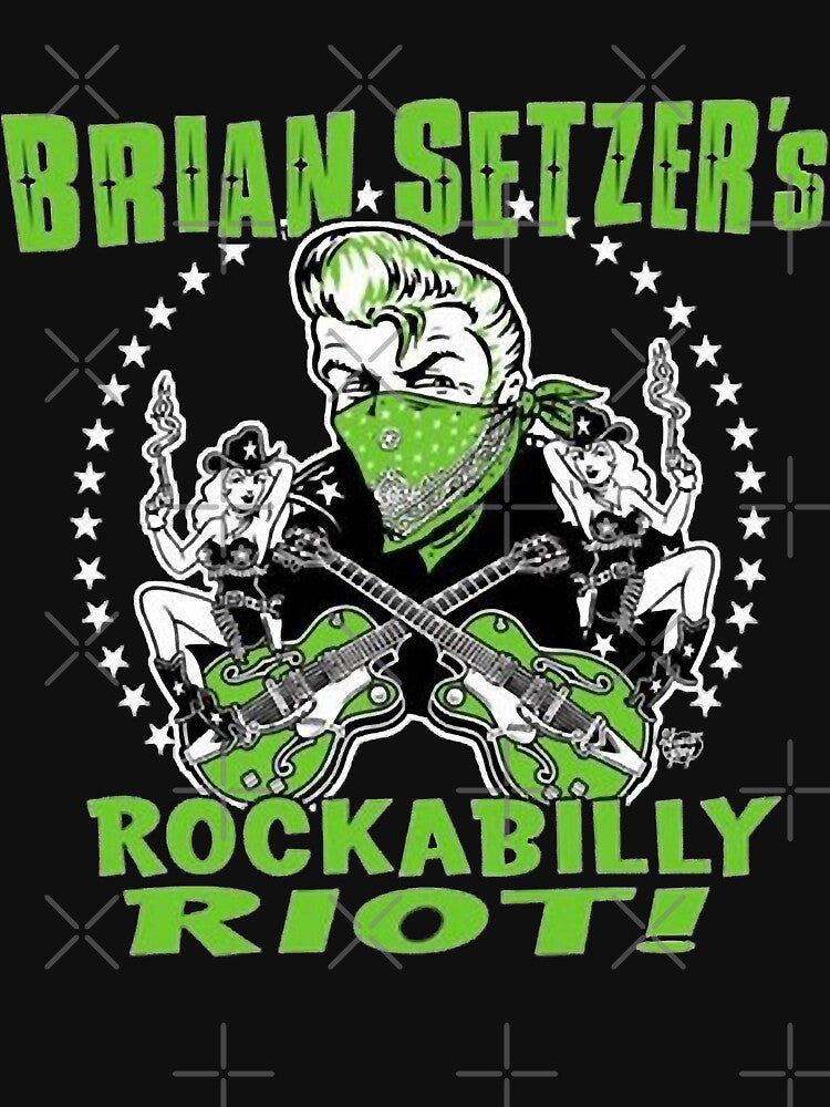 Brian Setzer Stray Cats Shirt