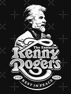 Vintage Retro Kenny Rogers American Singer Shirt