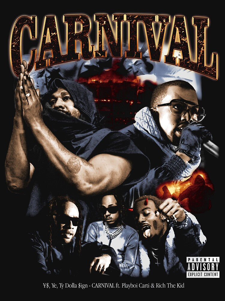 Ye - Carnival Vintage Bootleg Design Shirt