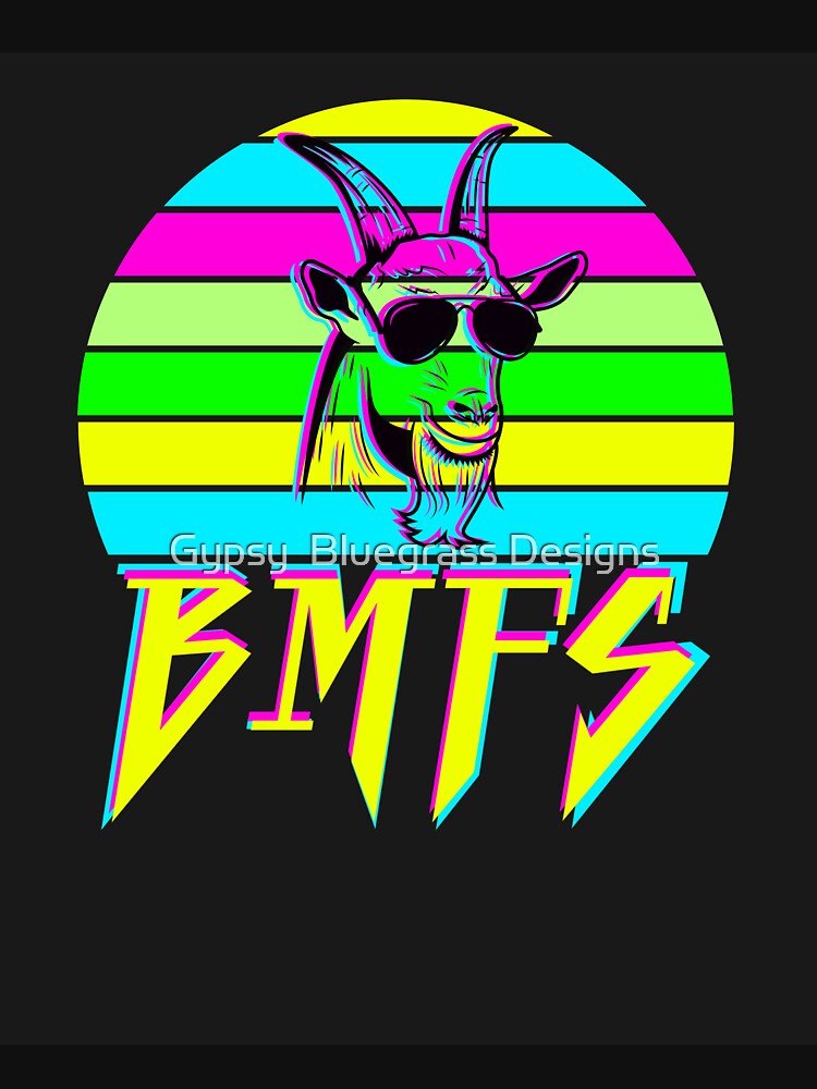 BMFS 80's Neon Goat Shirt