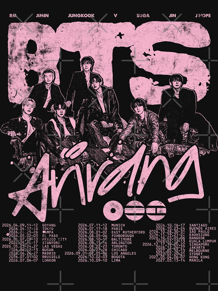 BTS Arirang World Tour Vintage Shirt