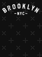 BROOKLYN NYC STAMPED LETTERING BY SUBGIRL Shirt