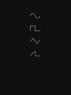 Analog Synthesizer Sine Saw Square Waveform Shirt