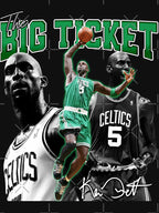 Kevin Garnett The Big Ticket Boston Basketball Legend Signature Shirt