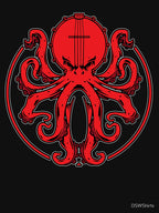 Octopus Kraken Bluegrass Banjo Gifts Country Music Octopus Banjo Shirt