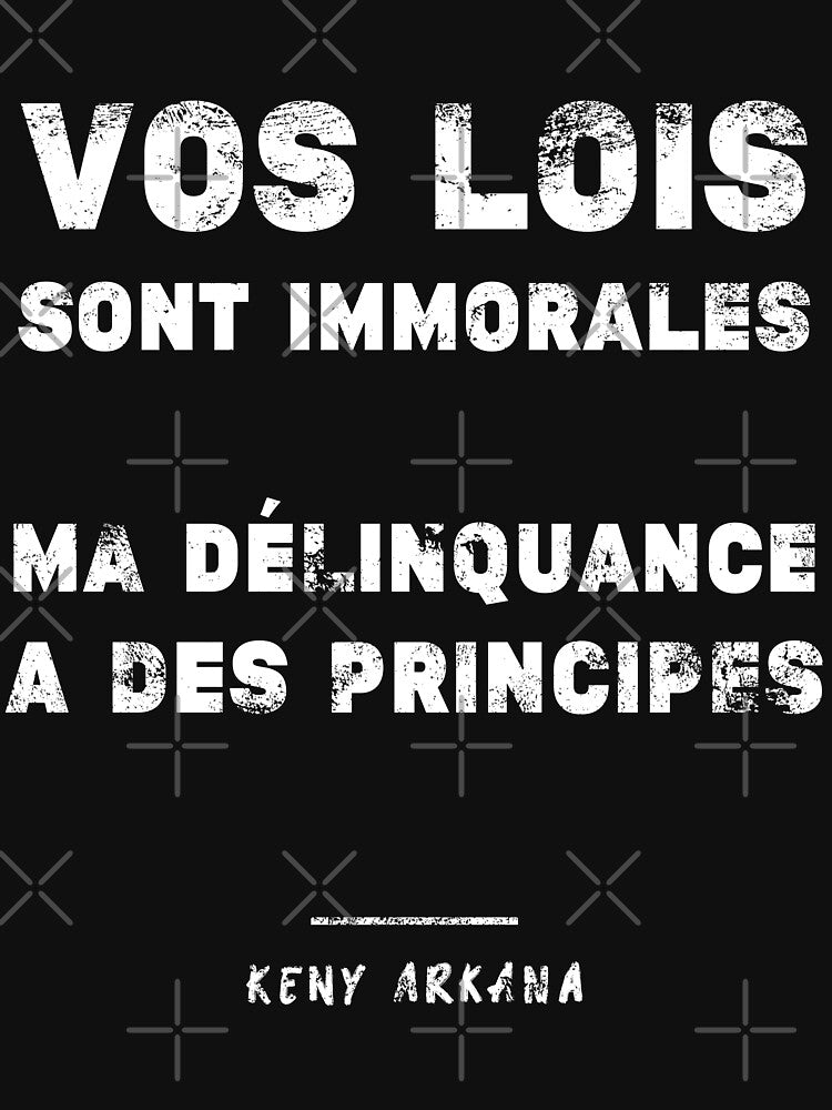 Keny Arkana - Your Laws Are Immoral Shirt