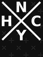 NYHC - New York Hardcore Logo White Font Shirt