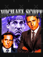 Throwback 90s Styled Michael Scott Rap Shirt