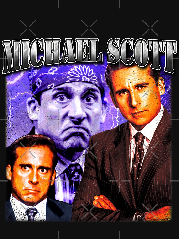 Throwback 90s Styled Michael Scott Rap Shirt