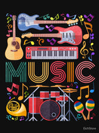 Music Instrument Guitar Musician Shirt