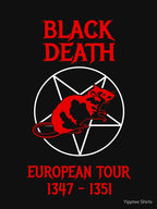Black Death European Tour Shirt