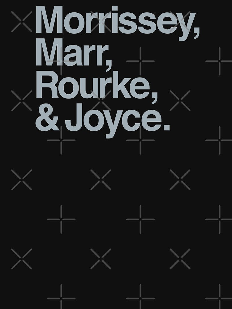 The Smiths Morrissey Marr Rourke & Joyce Shirt