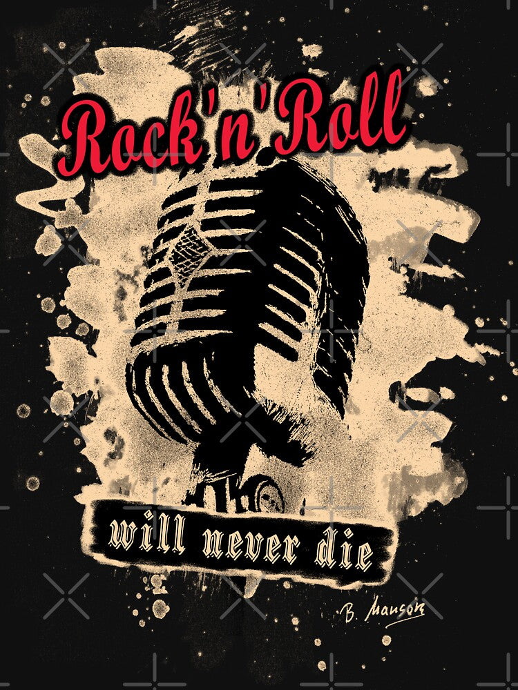 Rock-n-Roll Microphone - Red Shirt