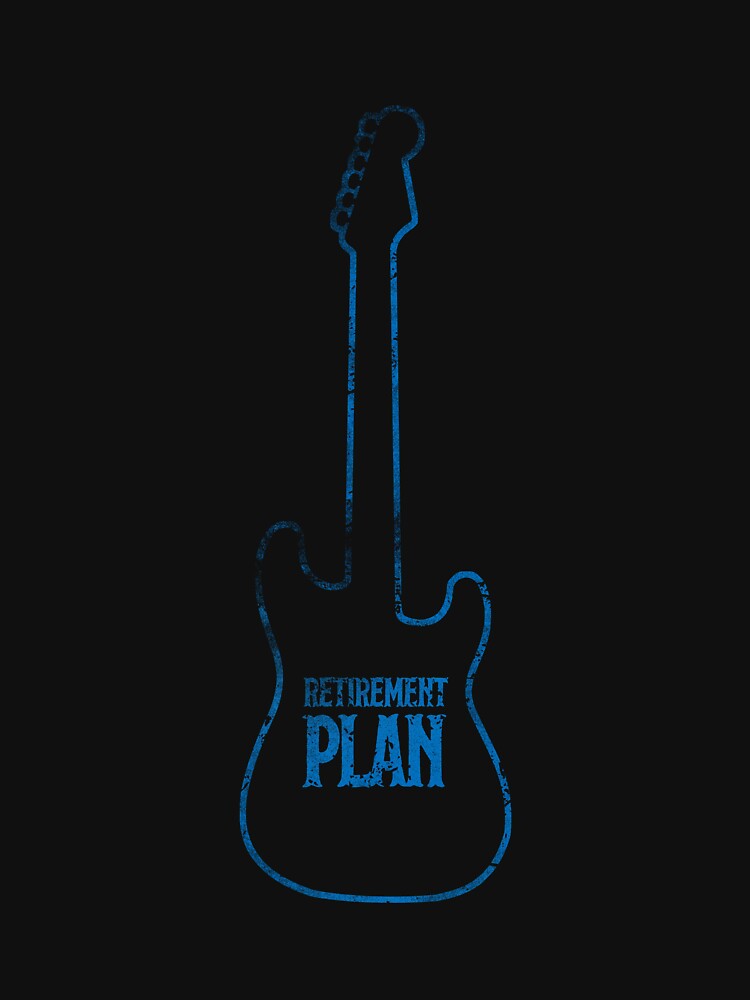 Electric Guitar Retirement Plan Shirt