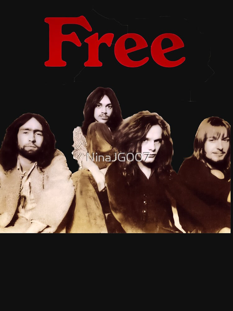 Free All Right Now Band Shirt