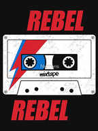Rebel Rebel - Mixtape - Retro Music Lover Shirt