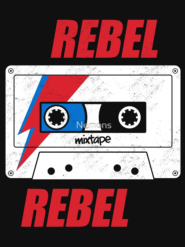 Rebel Rebel - Mixtape - Retro Music Lover Shirt