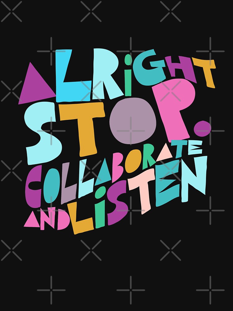 Vanilla Ice Alright Stop Collaborate And Listen Shirt