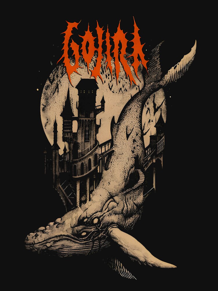 Gojira Heavy Metal Band Logo Shirt