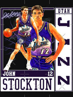 John Stockton Legend Basketball Signature Vintage Retro 80s 90s Shirt