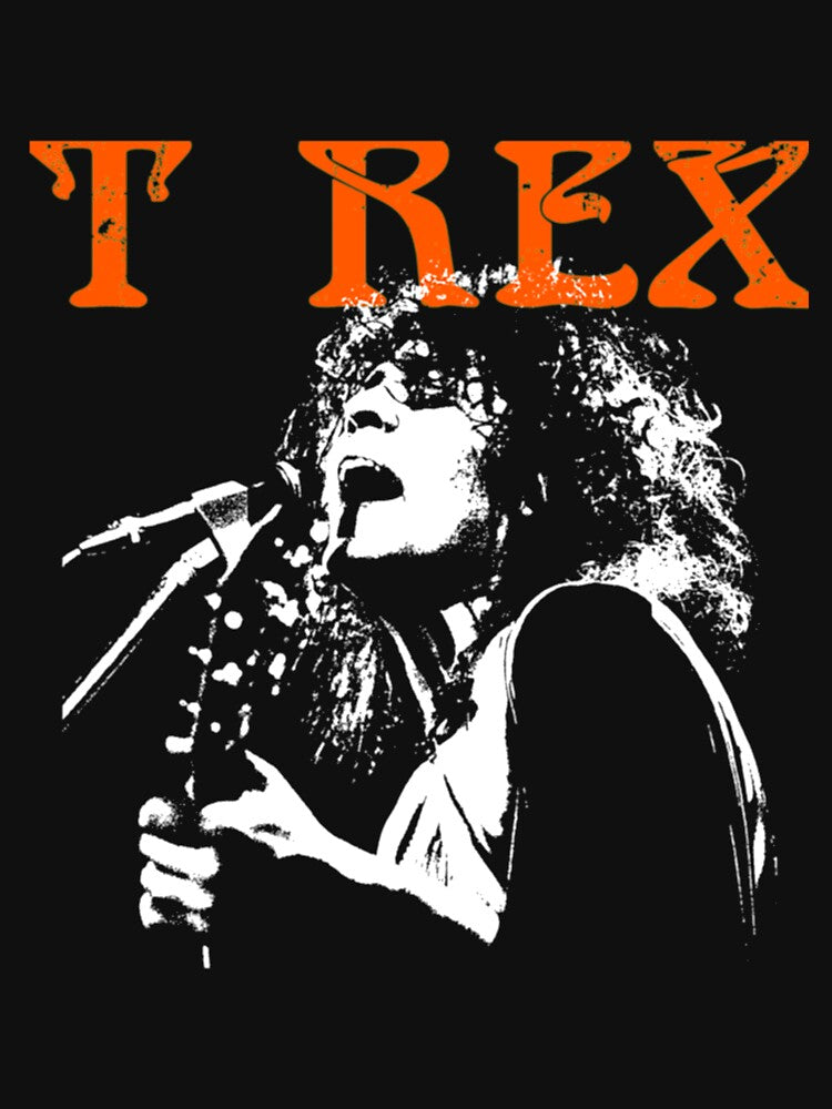 T Rex Marc Bolan Live Portrait Shirt